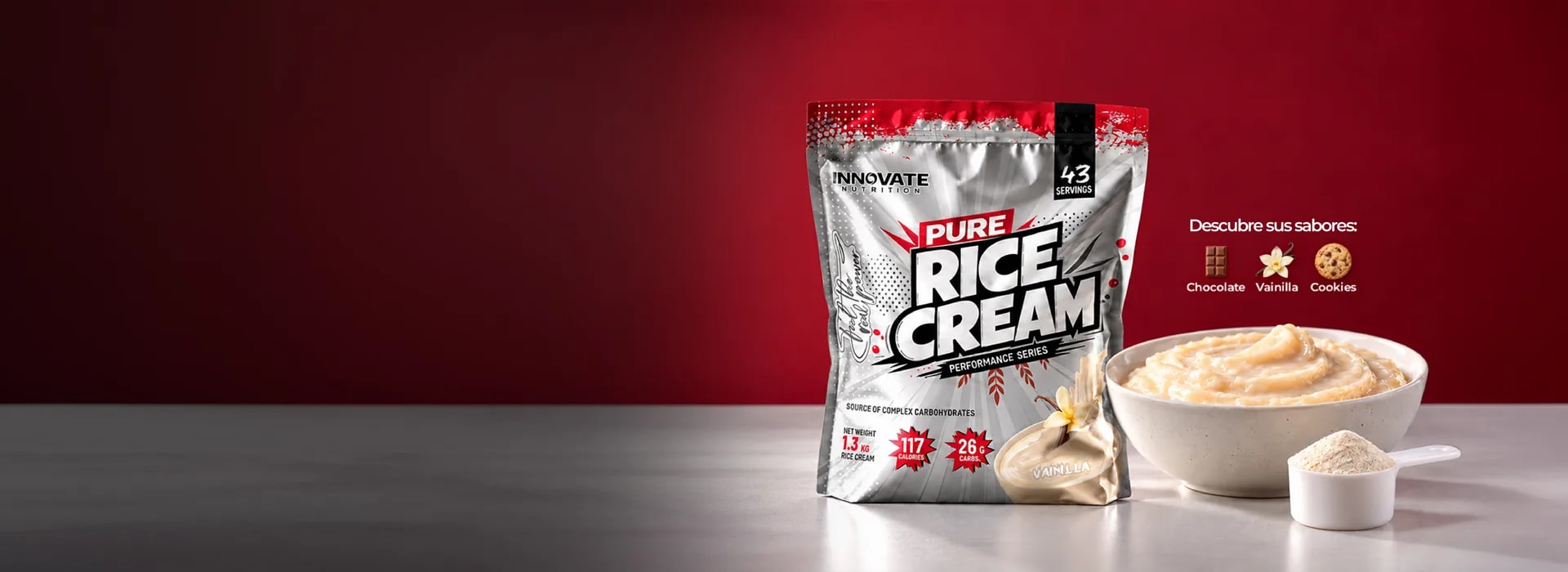 pure rice cream de innovate nutrition